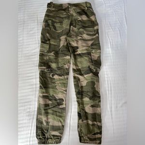 camo cargo pants